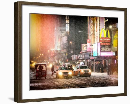 Instants of NY Series - NYC Urban Scene-Philippe Hugonnard-Framed Photographic Print