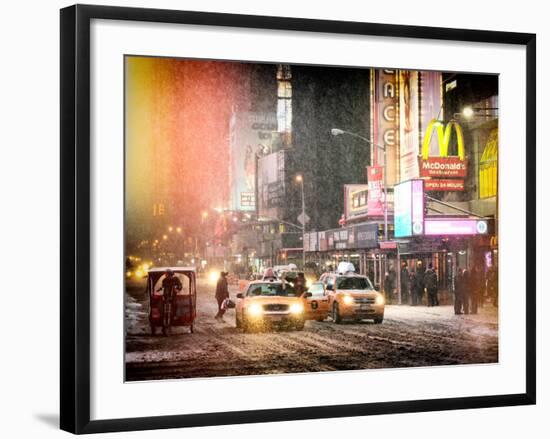 Instants of NY Series - NYC Urban Scene-Philippe Hugonnard-Framed Photographic Print
