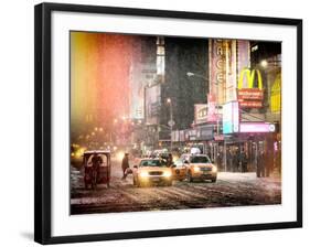 Instants of NY Series - NYC Urban Scene-Philippe Hugonnard-Framed Photographic Print