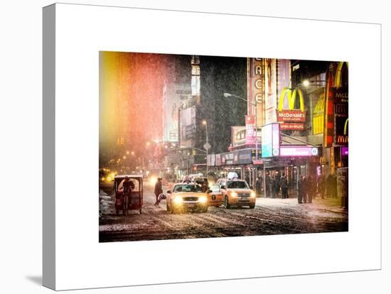 Instants of NY Series - NYC Urban Scene-Philippe Hugonnard-Stretched Canvas