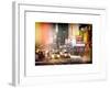 Instants of NY Series - NYC Urban Scene-Philippe Hugonnard-Framed Art Print