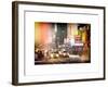 Instants of NY Series - NYC Urban Scene-Philippe Hugonnard-Framed Art Print