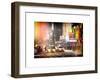 Instants of NY Series - NYC Urban Scene-Philippe Hugonnard-Framed Art Print