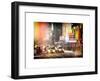 Instants of NY Series - NYC Urban Scene-Philippe Hugonnard-Framed Art Print