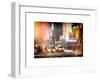 Instants of NY Series - NYC Urban Scene-Philippe Hugonnard-Framed Art Print