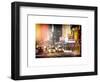 Instants of NY Series - NYC Urban Scene-Philippe Hugonnard-Framed Art Print