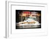 Instants of NY Series - NYC Yellow Cab Buried in Snow-Philippe Hugonnard-Framed Art Print