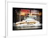 Instants of NY Series - NYC Yellow Cab Buried in Snow-Philippe Hugonnard-Framed Art Print