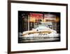 Instants of NY Series - NYC Yellow Cab Buried in Snow-Philippe Hugonnard-Framed Art Print