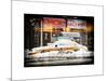 Instants of NY Series - NYC Yellow Cab Buried in Snow-Philippe Hugonnard-Mounted Art Print