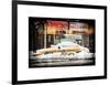 Instants of NY Series - NYC Yellow Cab Buried in Snow-Philippe Hugonnard-Framed Art Print