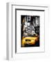 Instants of NY Series - NYC Yellow Taxis / Cabs in Times Square by Night - Manhattan - New York-Philippe Hugonnard-Framed Art Print