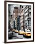 Instants of NY Series - NYC Yellow Taxis / Cabs on Broadway Avenue in Manhattan - New York City-Philippe Hugonnard-Framed Photographic Print