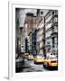 Instants of NY Series - NYC Yellow Taxis / Cabs on Broadway Avenue in Manhattan - New York City-Philippe Hugonnard-Framed Photographic Print