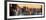 Instants of NY Series - Panoramic Cityscape of Manhattan in Winter at Sunset-Philippe Hugonnard-Framed Photographic Print