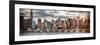 Instants of NY Series - Panoramic Landscape with Chrysler Building and Empire State Building Views-Philippe Hugonnard-Framed Photographic Print