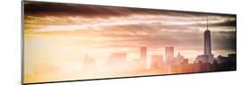Instants of NY Series - Panoramic Landscape with One Trade Center (1WTC)-Philippe Hugonnard-Mounted Photographic Print