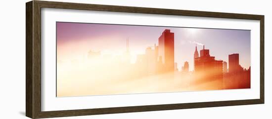 Instants of NY Series - Panoramic Skyscrapers and Buildings Views-Philippe Hugonnard-Framed Photographic Print