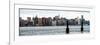 Instants of NY Series - Panoramic View Manhattan with the Empire State Building-Philippe Hugonnard-Framed Photographic Print