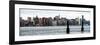 Instants of NY Series - Panoramic View Manhattan with the Empire State Building-Philippe Hugonnard-Framed Photographic Print