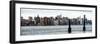 Instants of NY Series - Panoramic View Manhattan with the Empire State Building-Philippe Hugonnard-Framed Photographic Print