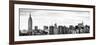 Instants of NY Series - Panoramic View Manhattan with the Empire State Building-Philippe Hugonnard-Framed Photographic Print