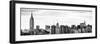 Instants of NY Series - Panoramic View Manhattan with the Empire State Building-Philippe Hugonnard-Framed Photographic Print