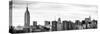 Instants of NY Series - Panoramic View Manhattan with the Empire State Building-Philippe Hugonnard-Stretched Canvas