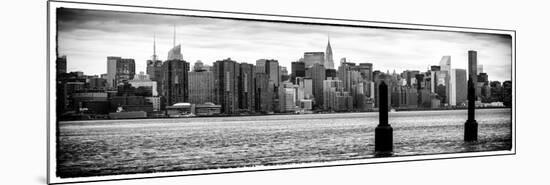 Instants of NY Series - Panoramic View Manhattan with the Empire State Building-Philippe Hugonnard-Mounted Photographic Print