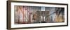 Instants of NY Series - Panoramic View of the Brooklyn Bridge in New York-Philippe Hugonnard-Framed Photographic Print