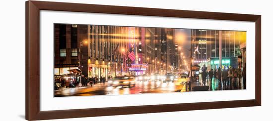 Instants of NY Series - Panoramic View-Philippe Hugonnard-Framed Photographic Print