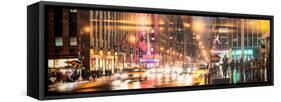 Instants of NY Series - Panoramic View-Philippe Hugonnard-Framed Stretched Canvas