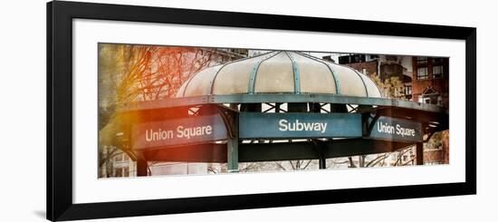 Instants of NY Series - Panoramic View-Philippe Hugonnard-Framed Photographic Print