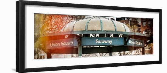 Instants of NY Series - Panoramic View-Philippe Hugonnard-Framed Photographic Print