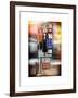 Instants of NY Series - Pay Phone in Grand Central Terminal - Manhattan - New York-Philippe Hugonnard-Framed Art Print