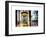 Instants of NY Series - Police Emergency Call Box on Walkway of Brooklyn Bridge in New York City-Philippe Hugonnard-Framed Art Print