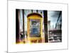 Instants of NY Series - Police Emergency Call Box on Walkway of Brooklyn Bridge in New York City-Philippe Hugonnard-Mounted Art Print