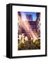 Instants of NY Series - Rockefeller Center and 5th Ave Views with Christmas Decoration-Philippe Hugonnard-Framed Stretched Canvas