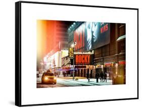 Instants of NY Series - Rocky Broadway Musical-Philippe Hugonnard-Framed Stretched Canvas