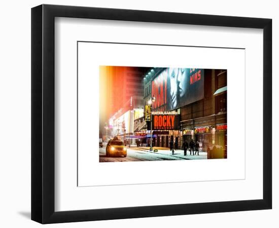 Instants of NY Series - Rocky Broadway Musical-Philippe Hugonnard-Framed Art Print