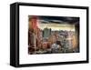 Instants of NY Series - Skyline Manhattan-Philippe Hugonnard-Framed Stretched Canvas