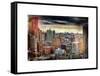 Instants of NY Series - Skyline Manhattan-Philippe Hugonnard-Framed Stretched Canvas