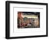 Instants of NY Series - Skyline Manhattan-Philippe Hugonnard-Framed Art Print