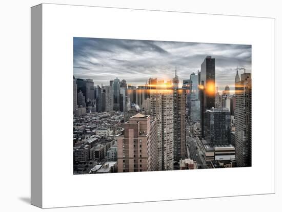 Instants of NY Series - Skyscrapers and Buildings Views-Philippe Hugonnard-Stretched Canvas