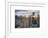 Instants of NY Series - Skyscrapers and Buildings Views-Philippe Hugonnard-Framed Art Print