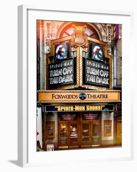 Instants of NY Series - Spider-Man the Musical at Foxwoods Theatre - Broadway Theatre-Philippe Hugonnard-Framed Photographic Print