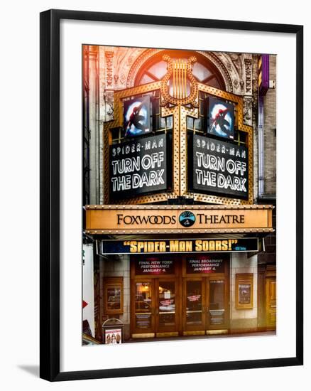 Instants of NY Series - Spider-Man the Musical at Foxwoods Theatre - Broadway Theatre-Philippe Hugonnard-Framed Photographic Print