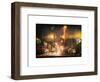 Instants of NY Series - Street Scenes and Urban Night Landscape in Winter under the Snow-Philippe Hugonnard-Framed Art Print