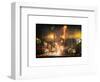 Instants of NY Series - Street Scenes and Urban Night Landscape in Winter under the Snow-Philippe Hugonnard-Framed Art Print