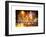 Instants of NY Series - Street Scenes and Urban Night Landscape in Winter under the Snow-Philippe Hugonnard-Framed Art Print